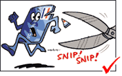 credit card snip