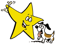 Star with dog