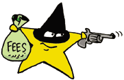 Star robbing fees