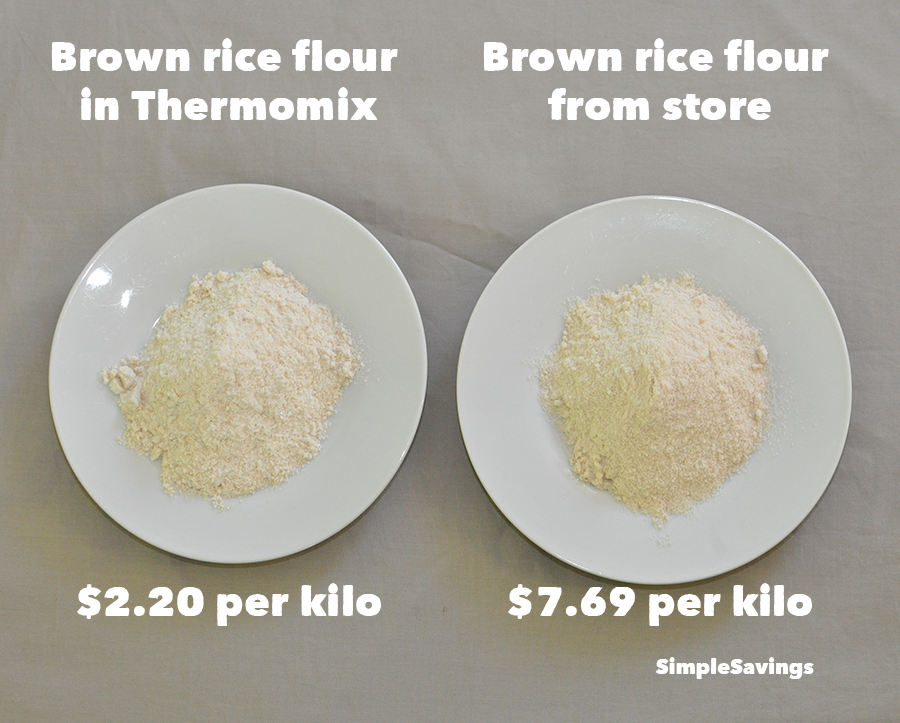 Brown Rice flour comparison