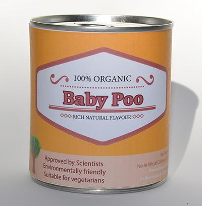 Tinned 'Baby Poo'